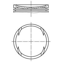 PISTON SEGMAN STD. BMW M42 B18 E30 IS E36 TI