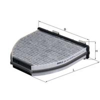 POLEN FİLTRESİ MERCEDES W204 W212 C218 X204 C190 C197 R231 KARBONLU