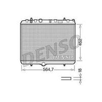 RADYATÖR 307-407-C4-C5-BERLINGO-PARTNER1.6-1.8-2.0 HDİ AC KLİMASIZ MEK 380x552x26