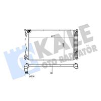 RADYATÖR AUDI A6 2.0TFSI-2.0TDI 05-11 OTOMATİK 677X448X32 AL-PL-BRZ