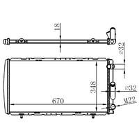 RADYATÖR BRAZİNG R21-CNCRD-MNGR-OPT AC MEK 667x355x18