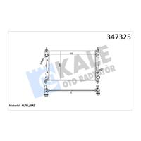 RADYATÖR DOBLO 1.4-1.3 DMTJ 10 COMBO 1.3 CDTİ 12 MEKANİK AC /- 620x400x16