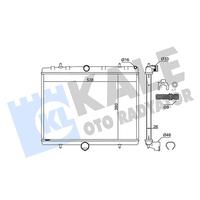 RADYATÖR EXPERT III-JUMPY III-SCUDO III 1.6HDI-2.0HDI-P807-C8 2.0HDI 16V 718x425x26 AL-PL-BRZ