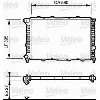 RADYATÖR KLİMALI ALFA 156 1.6 T.S 1.8 T.S 2.0 2.5 97-05 SW 156 1.6 T.S 1.8 T.S 97-06