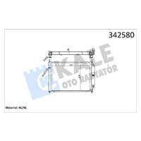 RADYATÖR KONDENSER TÜPLÜ CLIO III-MODUS 1.5 DCI MEK AC 510x382x18 16