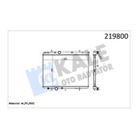 RADYATÖR P206-P307-XSARA 2.0i 16V 1 SIRA ALB SİSTEM TAHLIYE MUSLUKLU