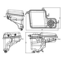 RADYATOR YEDEK SU DEPOSU BMW N52 N54 E65 E66