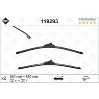 SİLECEK 55 55 X2 FLATBLADE-MUZ TİPİ LANDROVER DISCOVERY 3 04 RANGEROVER SPORT 05