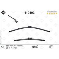 SİLECEK SÜPÜRGE TAKIMI PEUGEOT P508 II 09/18 DS9 20 SWF VisioFlex Flat Blade X2 650 430 mm