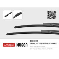 SİLECEK SÜPÜRGESİ 550/550mm MUZ TİPİ AUDI A6 04/05