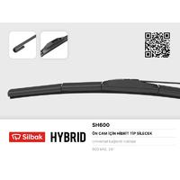 SİLECEK SÜPÜRGESİ HYBRID TİPİ 600mm ÜNİVERSAL