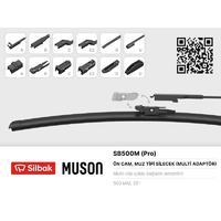 SİLECEK SÜPÜRGESİ MUZ TİPİ GRAFİTLİ 500mm 6 APARATLI
