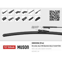 SİLECEK SÜPÜRGESİ MUZ TİPİ GRAFİTLİ 600mm 6 APARATLI