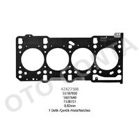 SİLİNDİR KAPAK CONTASI 0.82mm ASTRA H-ASTRA J-CORSA C-D-E MERIVA A-B AVEO-LINEA-PUNTO-FIORINO-EGEA DOBLO-NEMO-BIPPER 1.3 CDTI MTJ-DTH-DT-DTE-DTJ-DTN-D