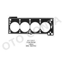SİLİNDİR KAPAK CONTASI CLIO I-KANGOO-MEGANE I-R19 1.4 E7F-E7J LPG Lİ ARAÇLARA ÖZEL TAKVİYELİ 1.60mm BEYAZ