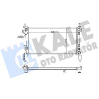 SU RADYATÖRÜ BRAZING VERSİYONU KL308400-0138011AB FIAT FIORINO 1.3JTD 07 -PEUGEOT BIPPER-CITROEN NEMO 1.3HDI 16V 75CV 12 MT AC/NAC MEKANİK 23 MM