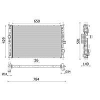 SU RADYATÖRÜ PEUGEOT 3008 SUV 308 III 5008 II 508 II 508 SW II 1.5-1.6 BLUEHDI 1.6THP 1.5-2.0 BLUEHD I 1.2-1.6 PURETECH 18 - CITROEN BERLINGO 1.5-1.6