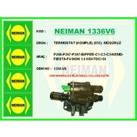 TERMOSTAT KOMPLE 83C MÜŞÜRLÜ P206-P207-P307-BIPPER-C1-C2-C3-NEMO-FIESTA-FUSION 1.4 HDI-TDCI 04