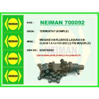 TERMOSTAT KOMPLE MEGANE II-III-FLUENCE-LAGUNA II-III-CLIO III 1.6-1.4 16V 89C 2 FİŞ MÜŞÜRLÜ