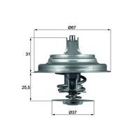 TERMOSTAT PASSAT-CRAFTER-LT 28-35-TRANSPORTER IV 87C