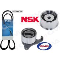 TRİGER KAYIŞ SETİ EKSANTRİK SETİ TOYOTA COROLLA 1.3L 4E-FE enjeksiyonlu EE111 99-00 1 KAYIŞ 2 RULMAN 124x26