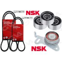 TRİGER KAYIŞ SETİ EKSANTRİK SETİ MITSUBISHI L200 2.5L 4D56T DI-D CR 4X2 4X4 KA4T KB4T 07-14 2 KAYIŞ 4 RULMAN 154x254 099x190 - KÜTÜKSÜZ