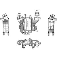 TURBO RADYATÖRÜ ADBLUE KAZANLI RENAULT MEGANE IV 16> CLIO V 19> CAPTUR II 20> KANGOO III 23>DUSTER II 18> NISSAN QASHQAI II J11 18> 1.5bluedCi K9K
