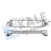 TURBO RADYATÖRÜ FORD GALAXY-MONDEO-SMAX 07> LAND ROVER FREELANDER 10> VOLVO S80-V40-V70-XC60-XC70 1 0> 2.0 ECOBOOST