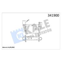 TURBO RADYATÖRÜ INTERCOOLER PASSAT-A4-A6 1.8T 1.9TDI 0005 240.8X166.2X67 AL-PL-BRZ