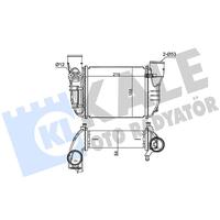 TURBO RADYATÖRÜ INTERCOOLER AUDI A4-EXEO 08-10 1.8T