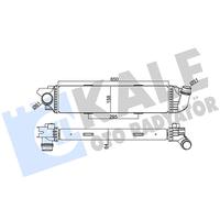 TURBO RADYATÖRÜ RENAULT TRAFIC III-OPEL VIVARO 1.6DCI 650x157x64