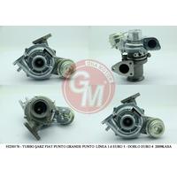 TURBO ŞARJ FIAT BRAVO PUNTO GRANDE PUNTO LİNEA EGEA 1.6 EURO 5 - DOBLO EURO 4 2009KASA