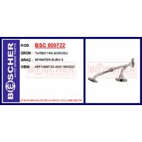 TURBO YAG BORUSU SPRINTER EURO 5