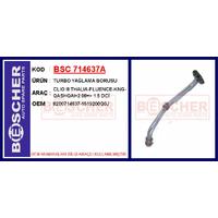 TURBO YAĞLAMA BORUSU CLIO III THALIA-FLUENCE-KNG-QASHQAI 2 08 > 1.5 DCİ ALÜMİNYUM BORU