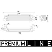 TURBOSARJ RADYATÖRÜ BMW F40 F45 F46 F48 F39 MINI F54 F55 F56 F57 F60 PREMIUM LINE