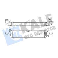 TURBOSARJ RADYATÖRÜ MERCEDES W176 W246 C117 X156