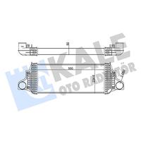 TURBOSARJ RADYATÖRÜ MERCEDES X164 W164 W251
