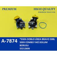 YAĞ DOLUM BORUSU ve CONTASI EGEA DOBLO LİNEA BRAVO 500L 500X COMBO
