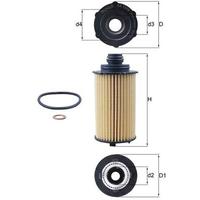 YAĞ FİLTRESİ SSANGYONG KORANDO 1.5L G15DTF C300 19-&gt; / TIVOLI 1.5L 19-&gt;