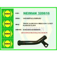 YAĞ SOĞTUCU BORUSU TRAFIC II-LGN II 01 MGN II 03 1.9 DCİ-FLUENCE-CLIO II