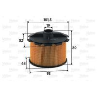 YAKIT FİLTRESİ PARTNER-P206-P306 BERLIN-JUMPY- XSARA-SCUDO-COROLLA 00-02 1.9D 98 DW8